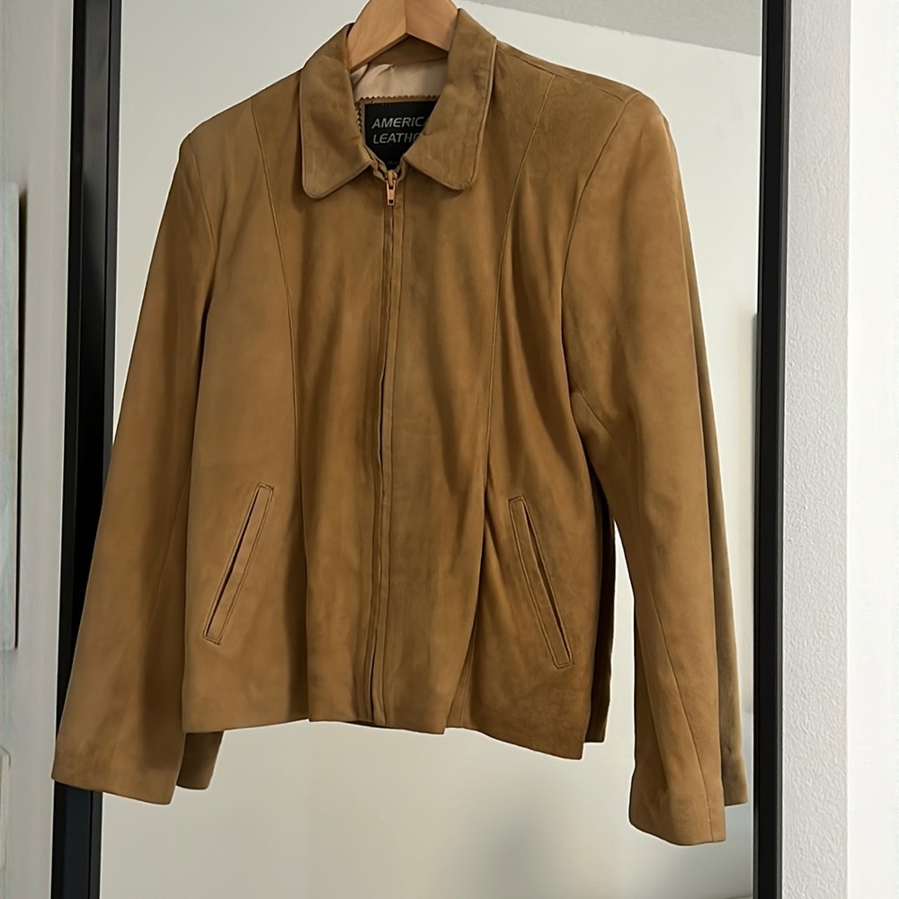 Vintage velvet leather jackets from Buenos Aires, Argentina